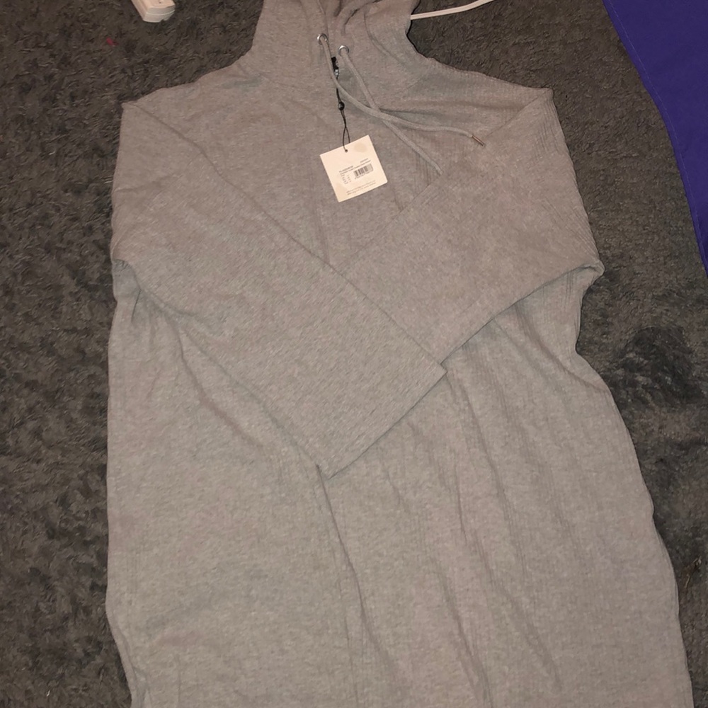 Misguided hoodie sweatshirt dress